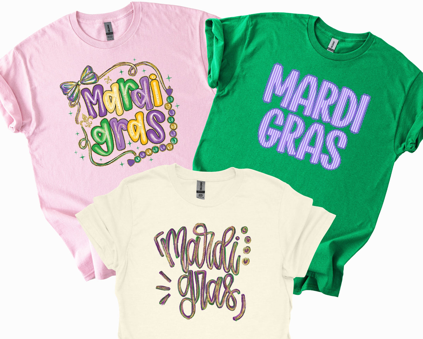 Mardi Gras Painted | Graphic Tee | Mardi Gras