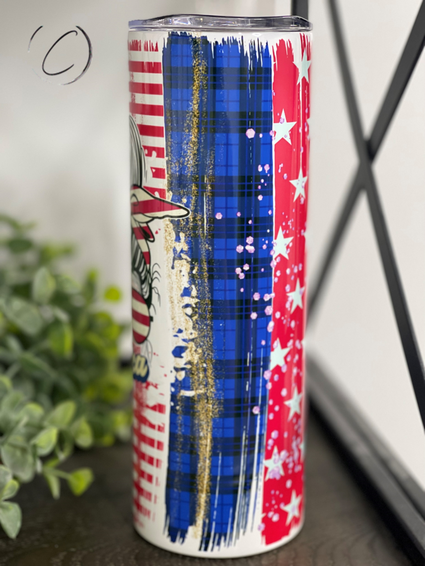 Merica 20oz Skinny Tumbler