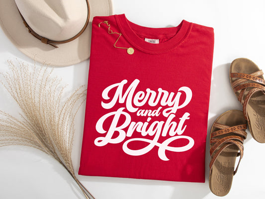 Merry & Bright Graphic Tee