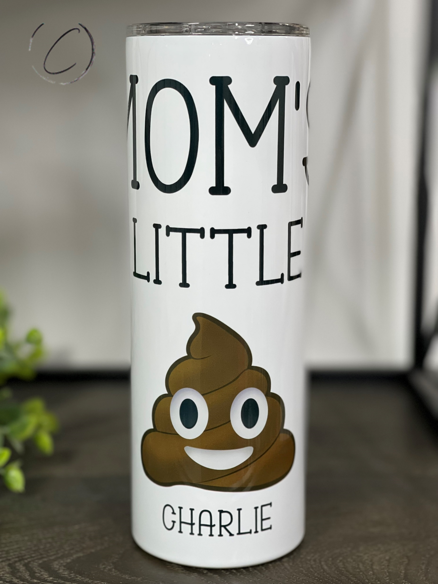 Mom's Little... Custom Name 20oz Skinny Tumbler