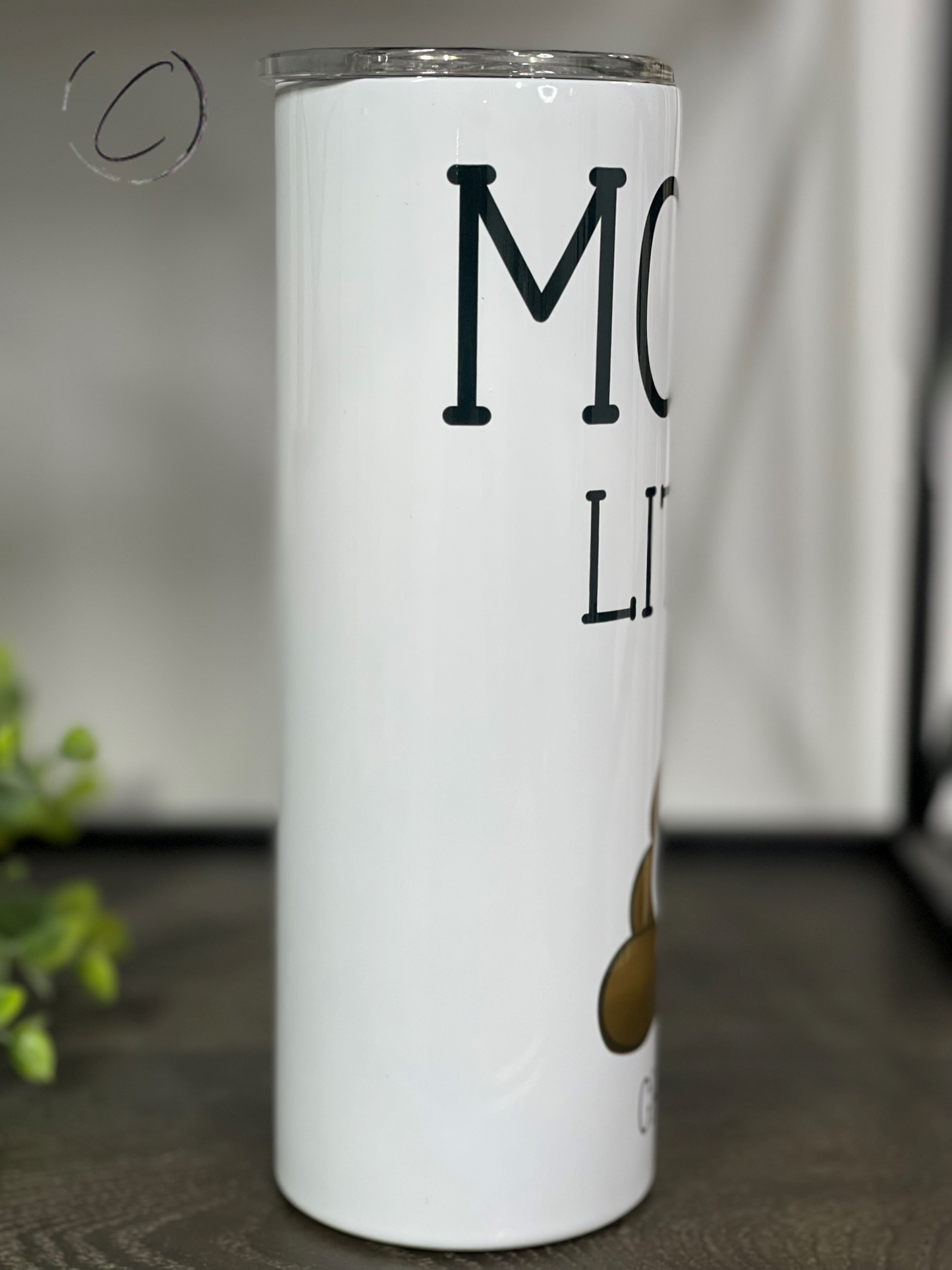 Mom's Little... Custom Name 20oz Skinny Tumbler