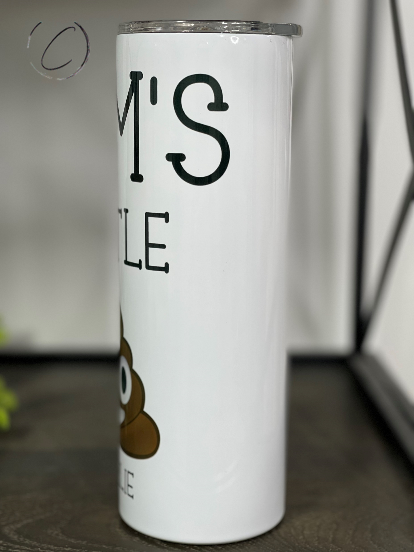 Mom's Little... Custom Name 20oz Skinny Tumbler