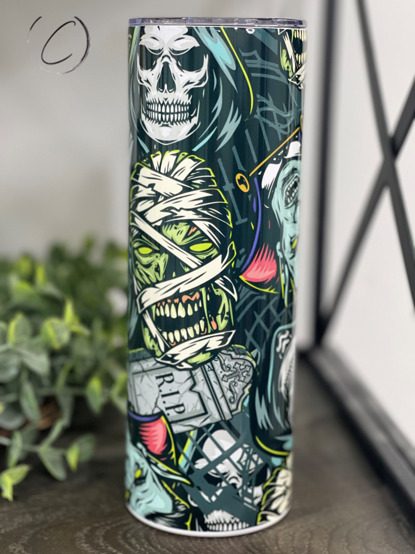 Monsters 20oz Skinny Tumbler