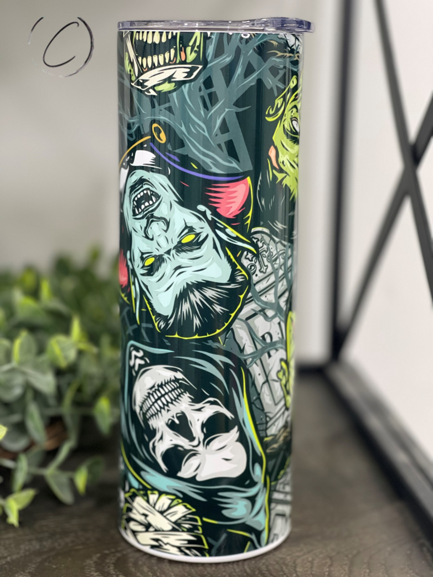 Monsters 20oz Skinny Tumbler