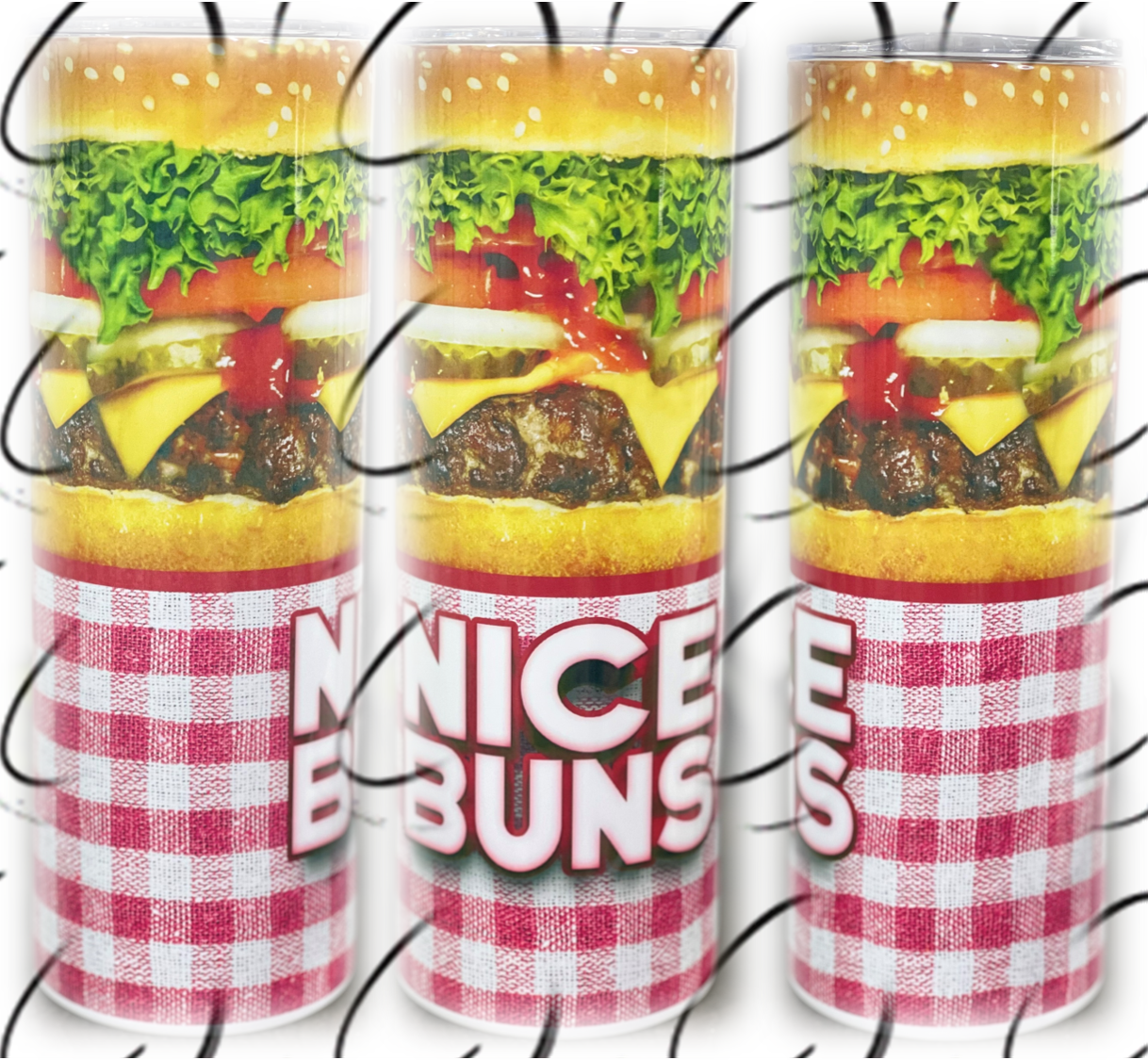 Nice Buns 20oz Skinny Tumbler