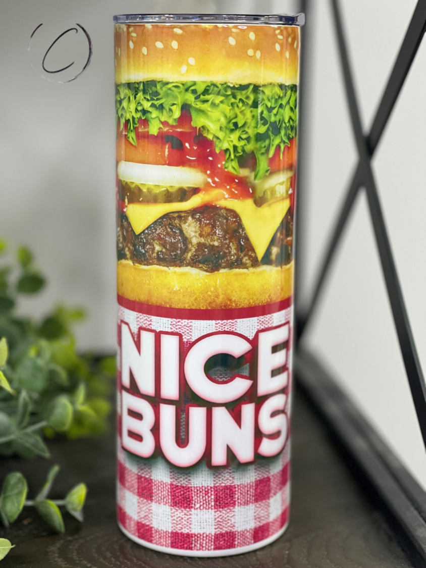 Nice Buns 20oz Skinny Tumbler