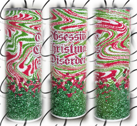 Obsessive Christmas Disorder 20oz Skinny Tumbler