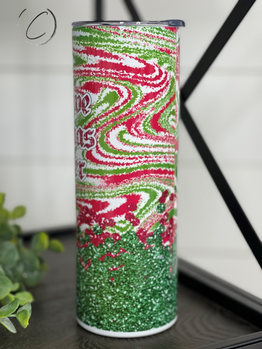 Obsessive Christmas Disorder 20oz Skinny Tumbler