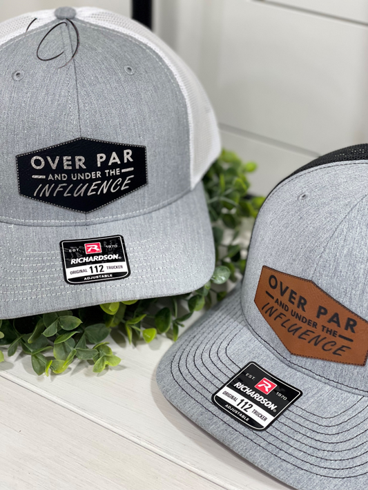 Adult Over Par Under The Influence Patch Snapback Hat