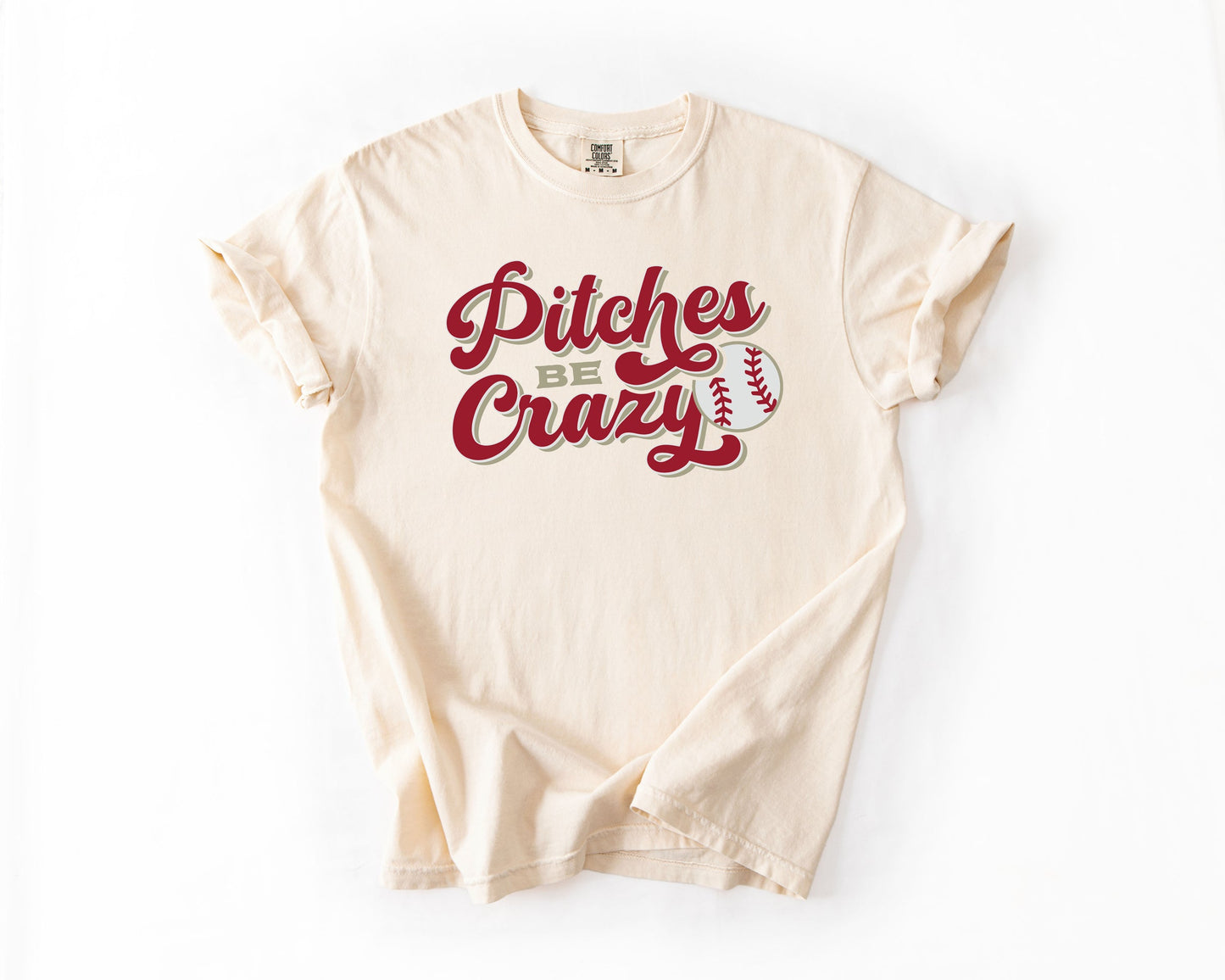 Pitches be Crazy | Graphic Tee | Baseball Sports