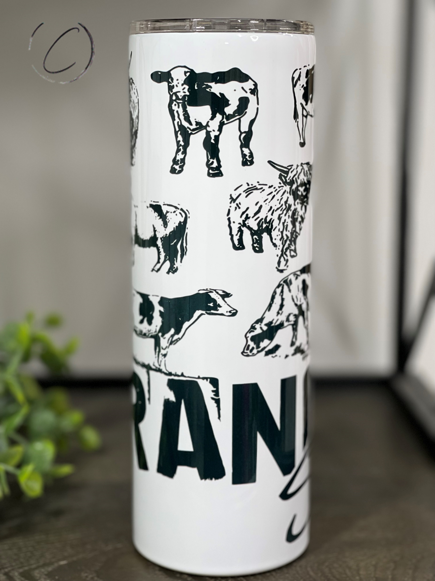 Ranchy Stuff 20oz Skinny Tumbler