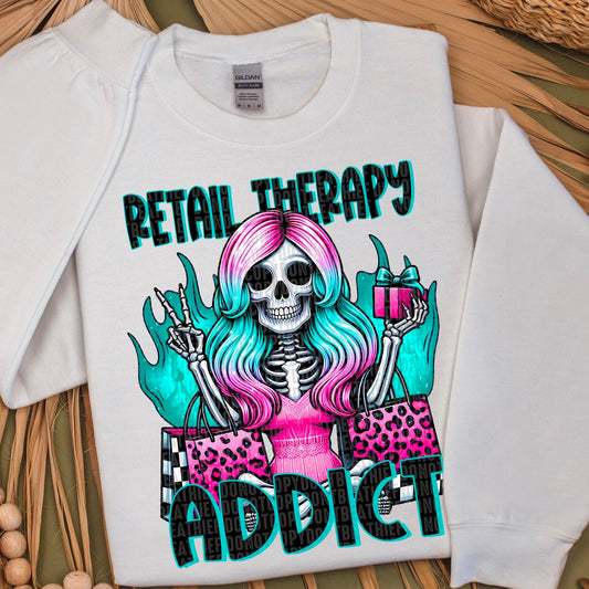 Retail Therapy Addict - Sweatshirt