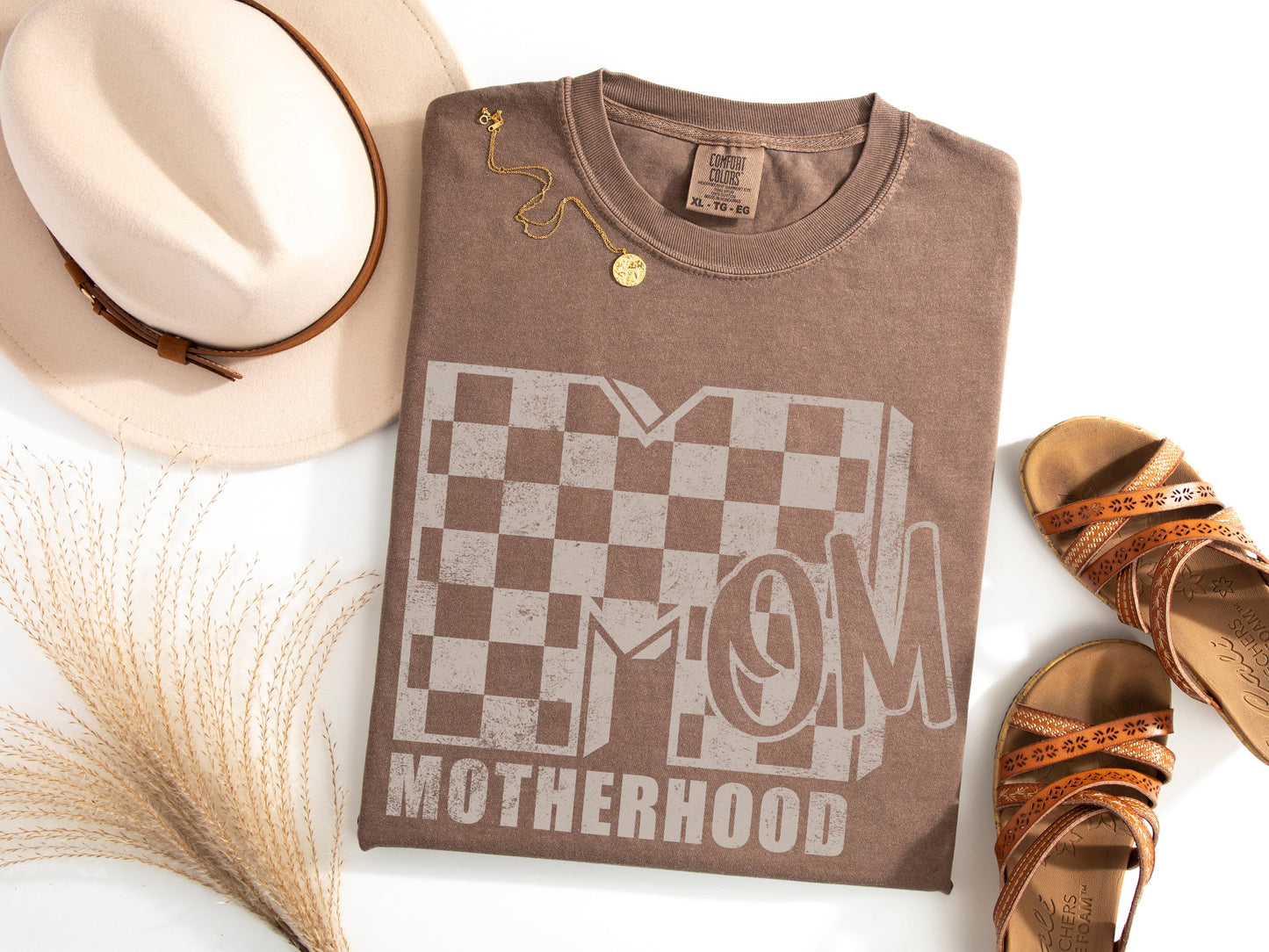 Retro Motherhood Mom Graphic Tee