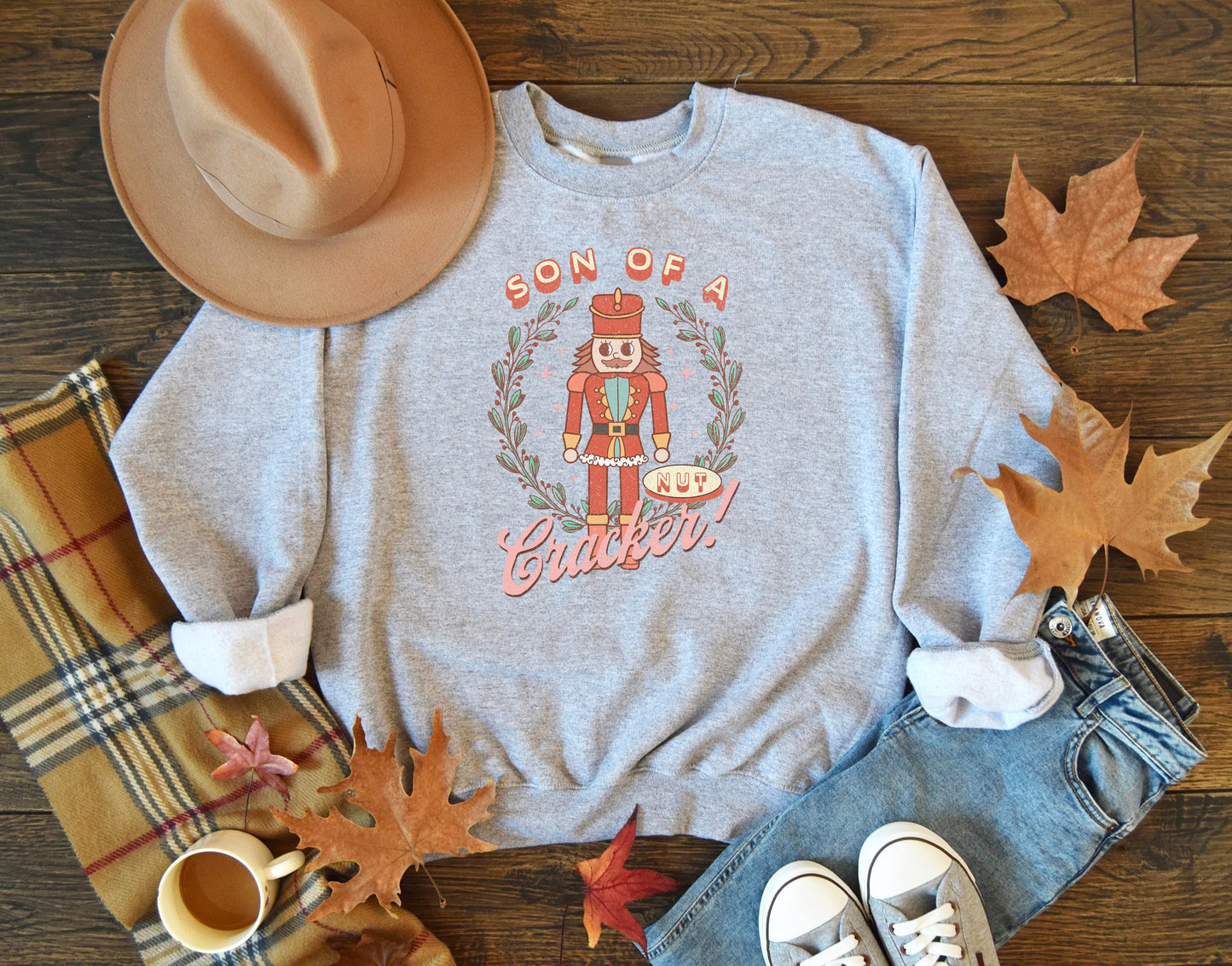 Retro Son Of A Nutcracker Sweatshirt