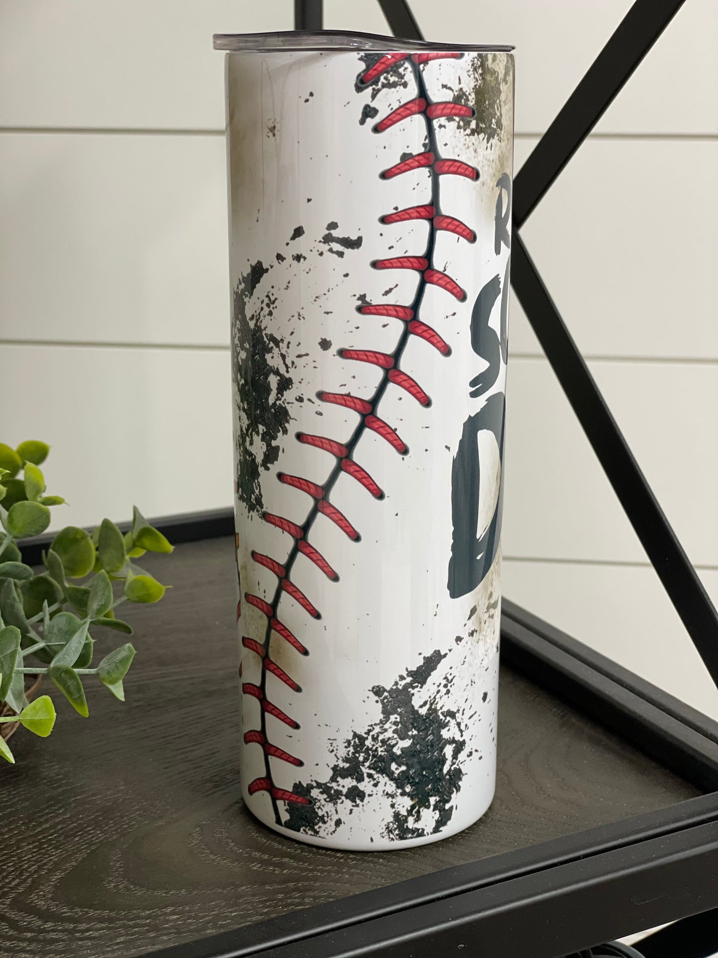 Rub Some Dirt On It Baseball 20oz Skinny Tumbler