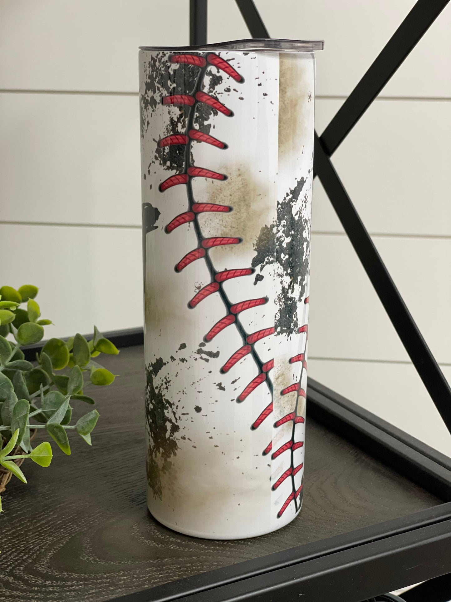 Rub Some Dirt On It Baseball 20oz Skinny Tumbler