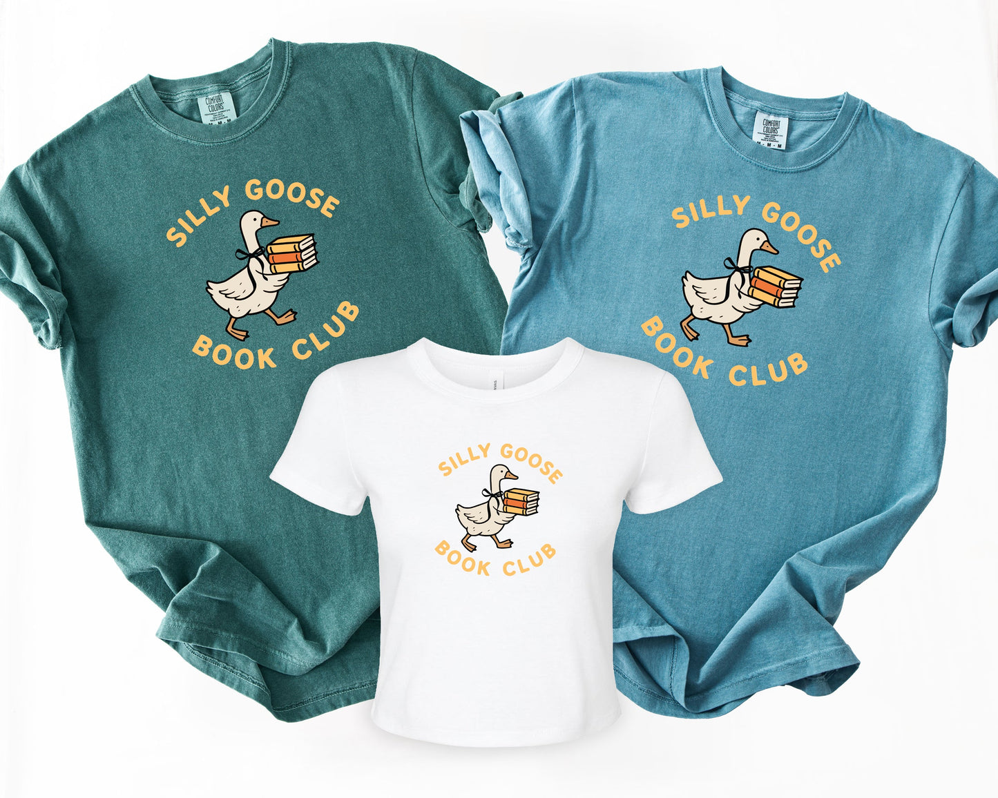 Silly Goose Book Club | Graphic Tee | Book Lovers