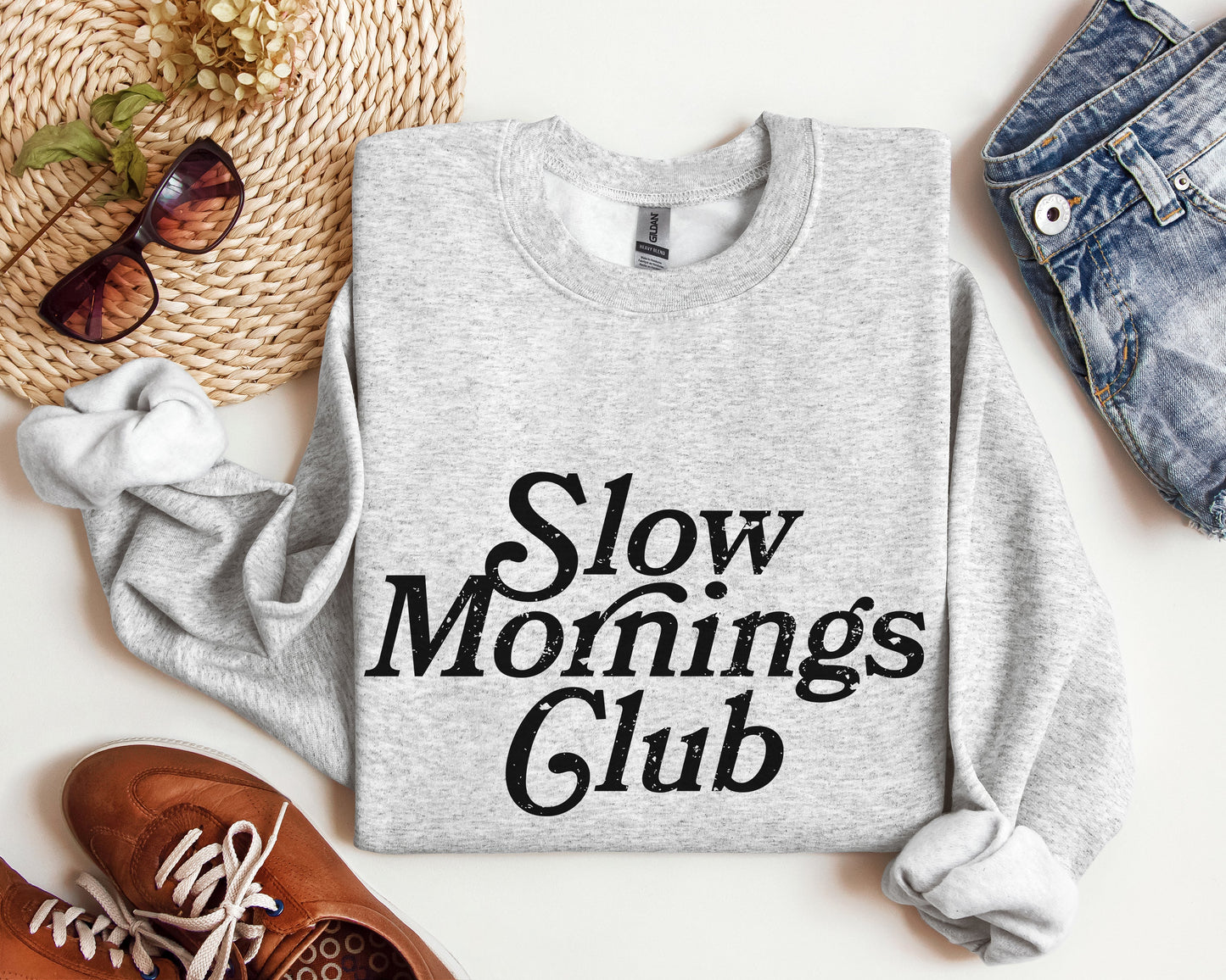 Slow Mornings Club Sweatshirt
