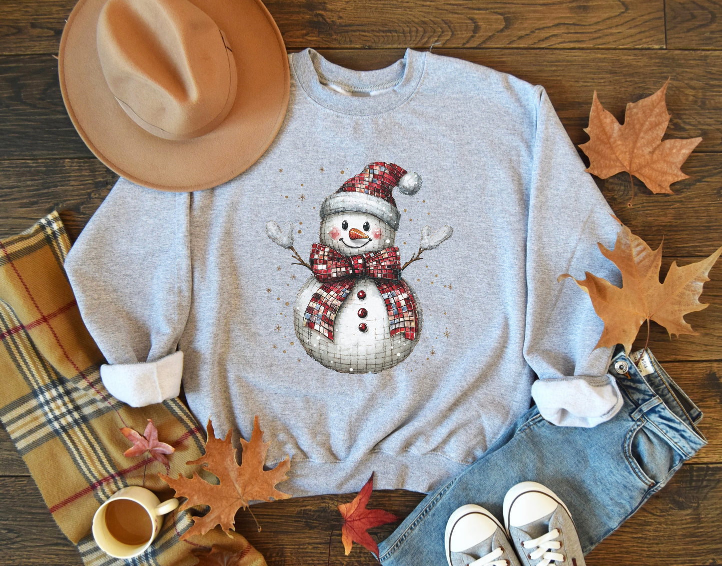 Snowman Sparkle Sweatshirt