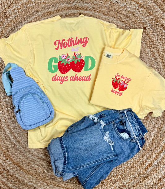 So Berry Happy | Graphic Tee | Spring and Summer