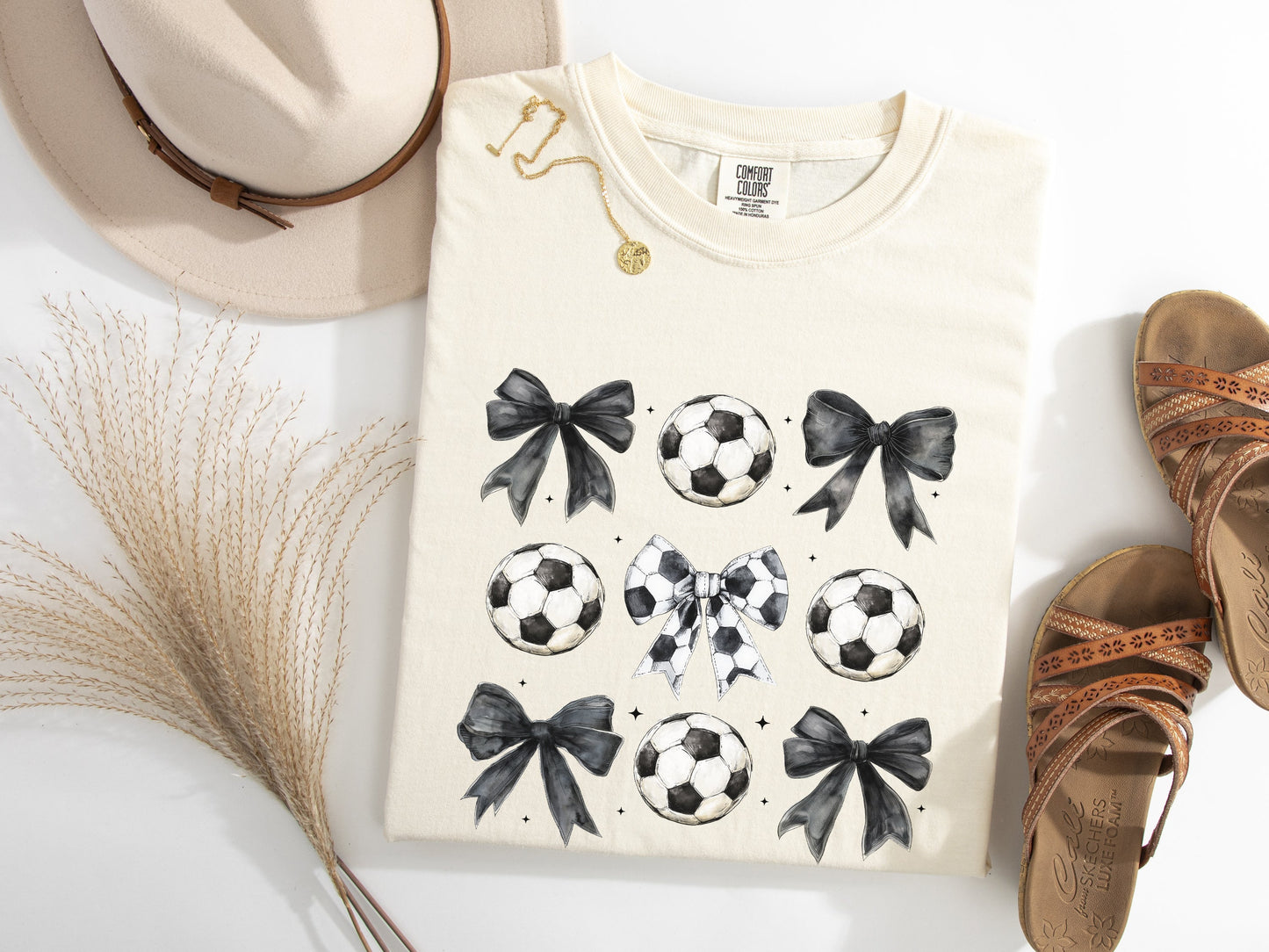Soccer Coquette Graphic Tee