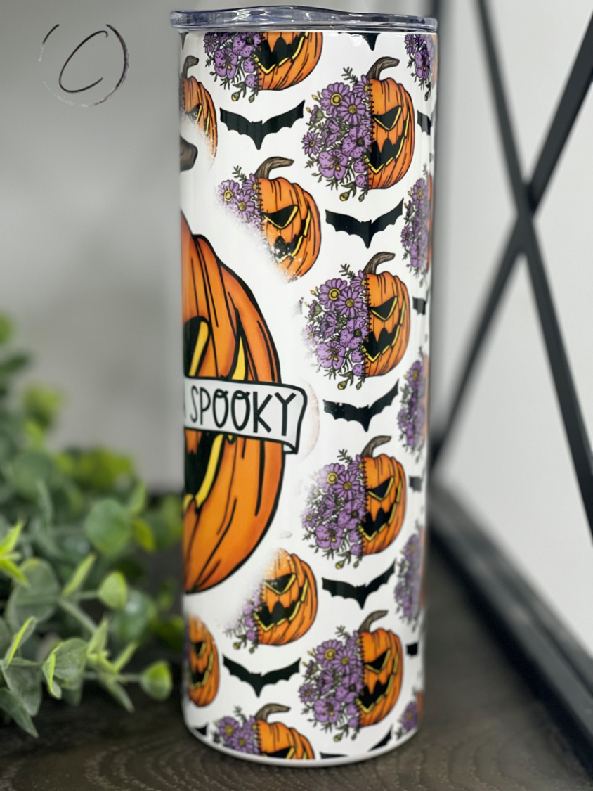 Sorta Spooky, Sorta Sweet 20oz Skinny Tumbler