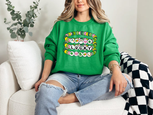 St. Patrick's Friendship Bracelet Sweatshirt