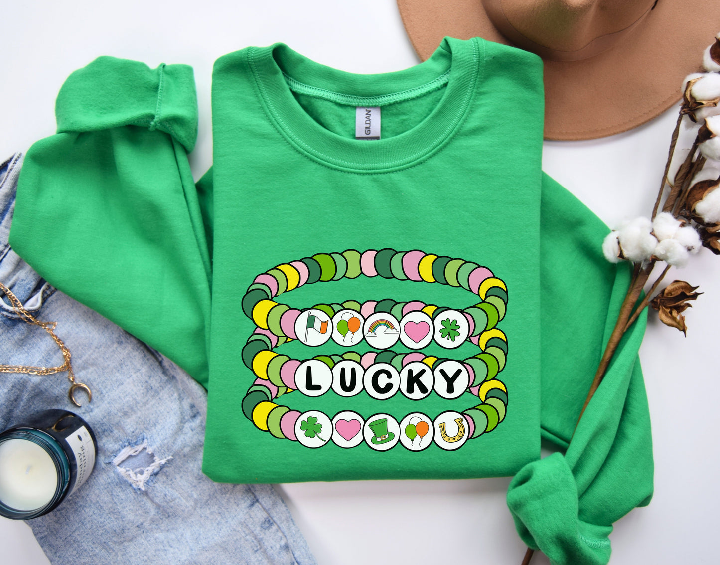 St. Patrick's Friendship Bracelet Sweatshirt
