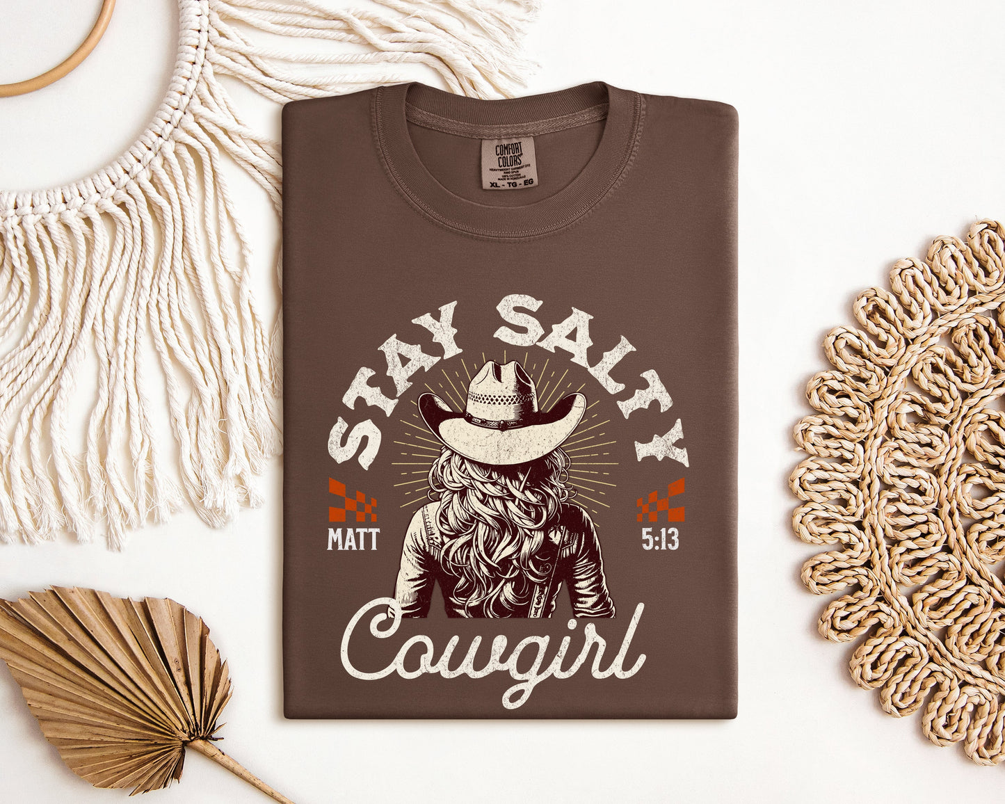 Stay Salty Cowgirl Graphic Tee