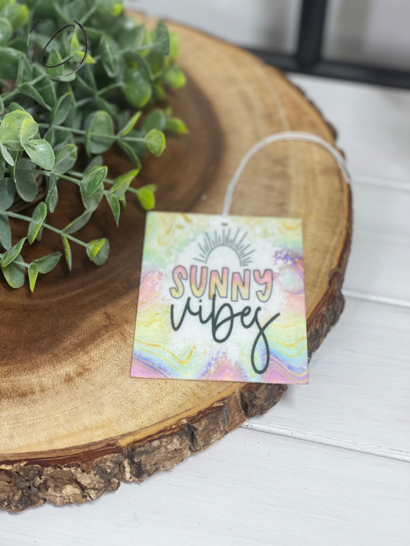 Sunny Vibes Car Freshener