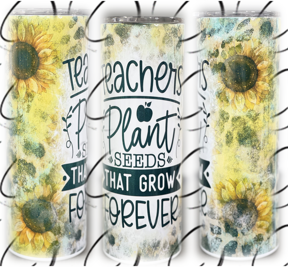 Teachers Plant Seeds 20oz Skinny Tumbler