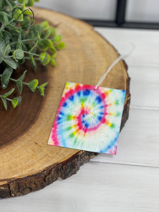 Traditional Tie Dye Car Freshener