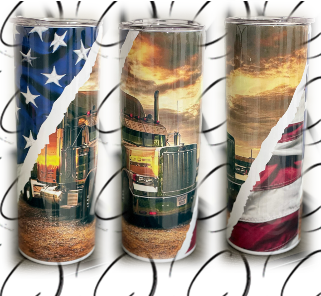 Trucker 20oz Skinny Tumbler