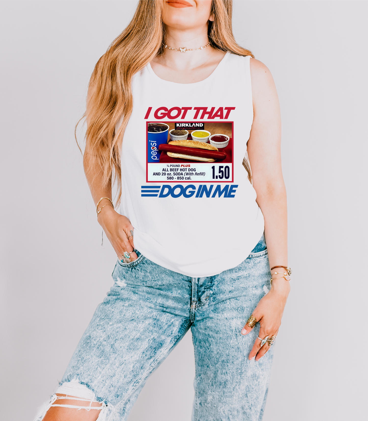 I Got That Dog Graphic Tank Top