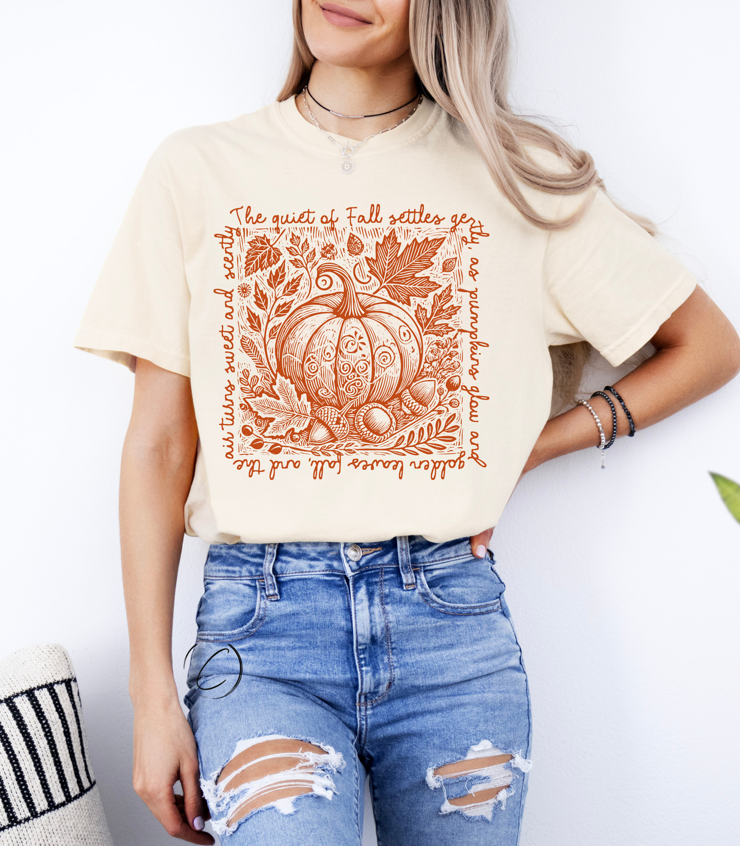 The Quiet Of Fall Graphic Tee