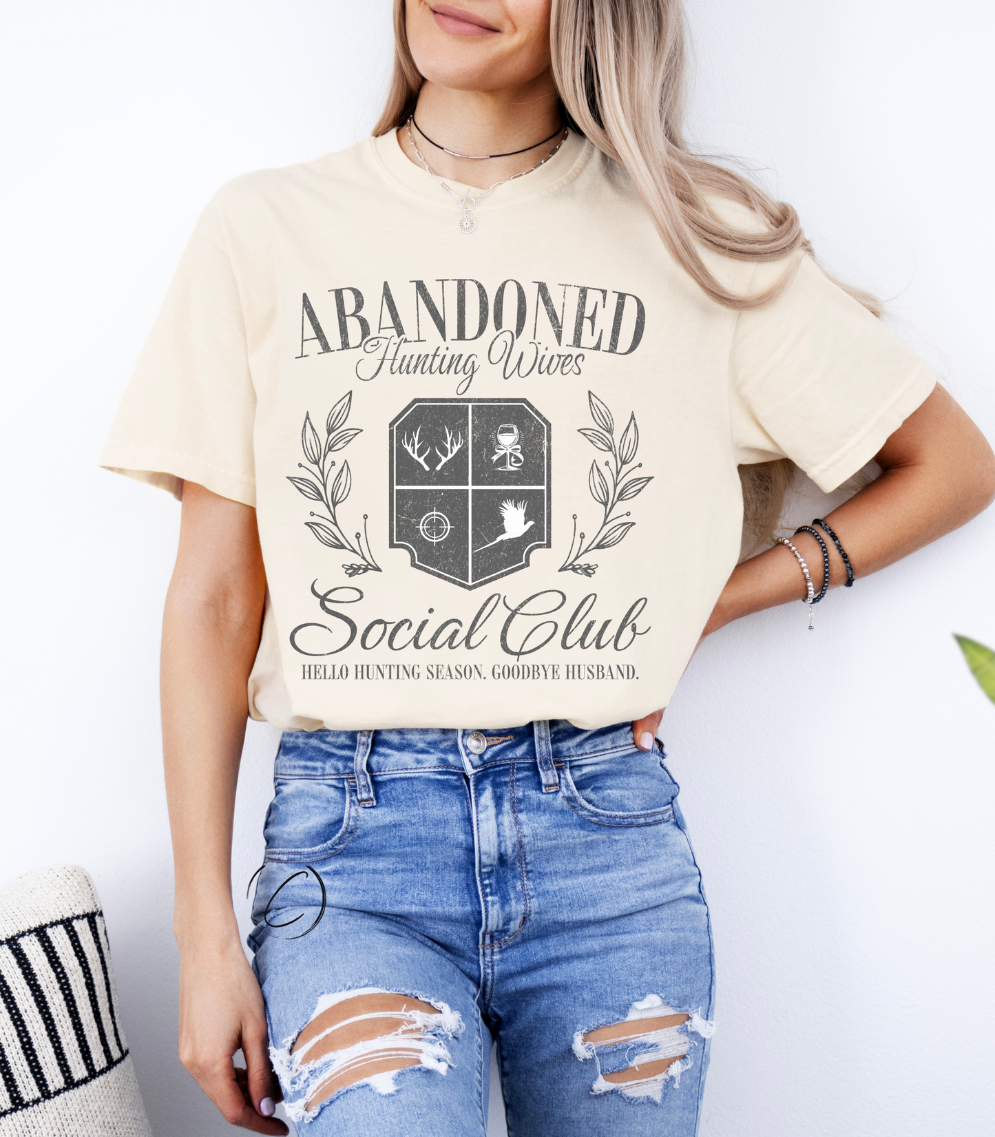 Abandoned Social Wives Club Graphic Tee