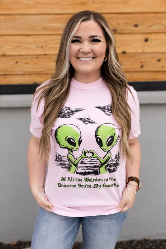 Alien Valentine Graphic Tee