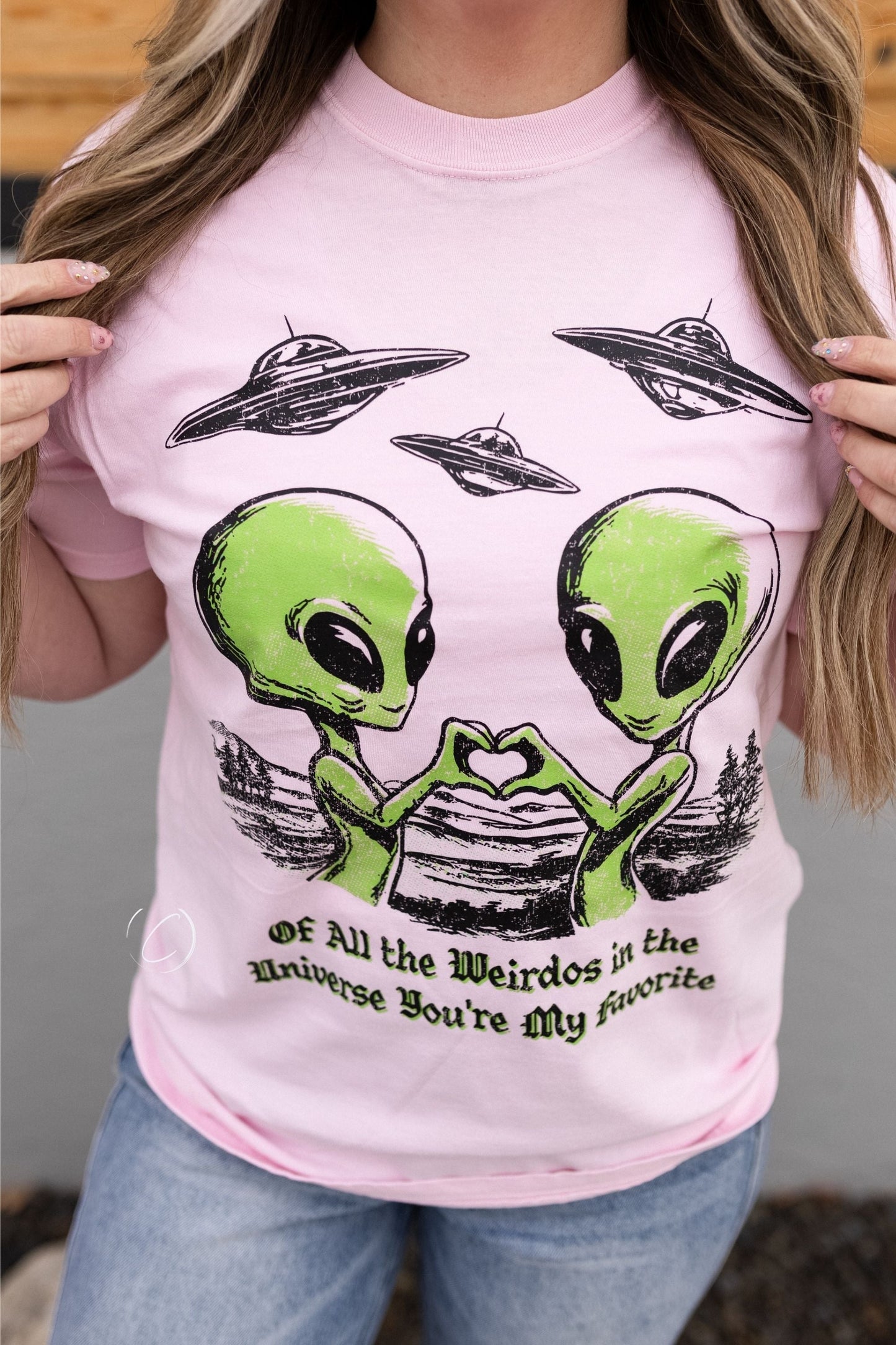Alien Valentine Graphic Tee