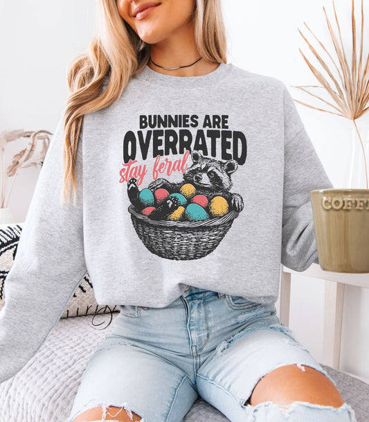 Bunnies Are Overrated Sweatshirt