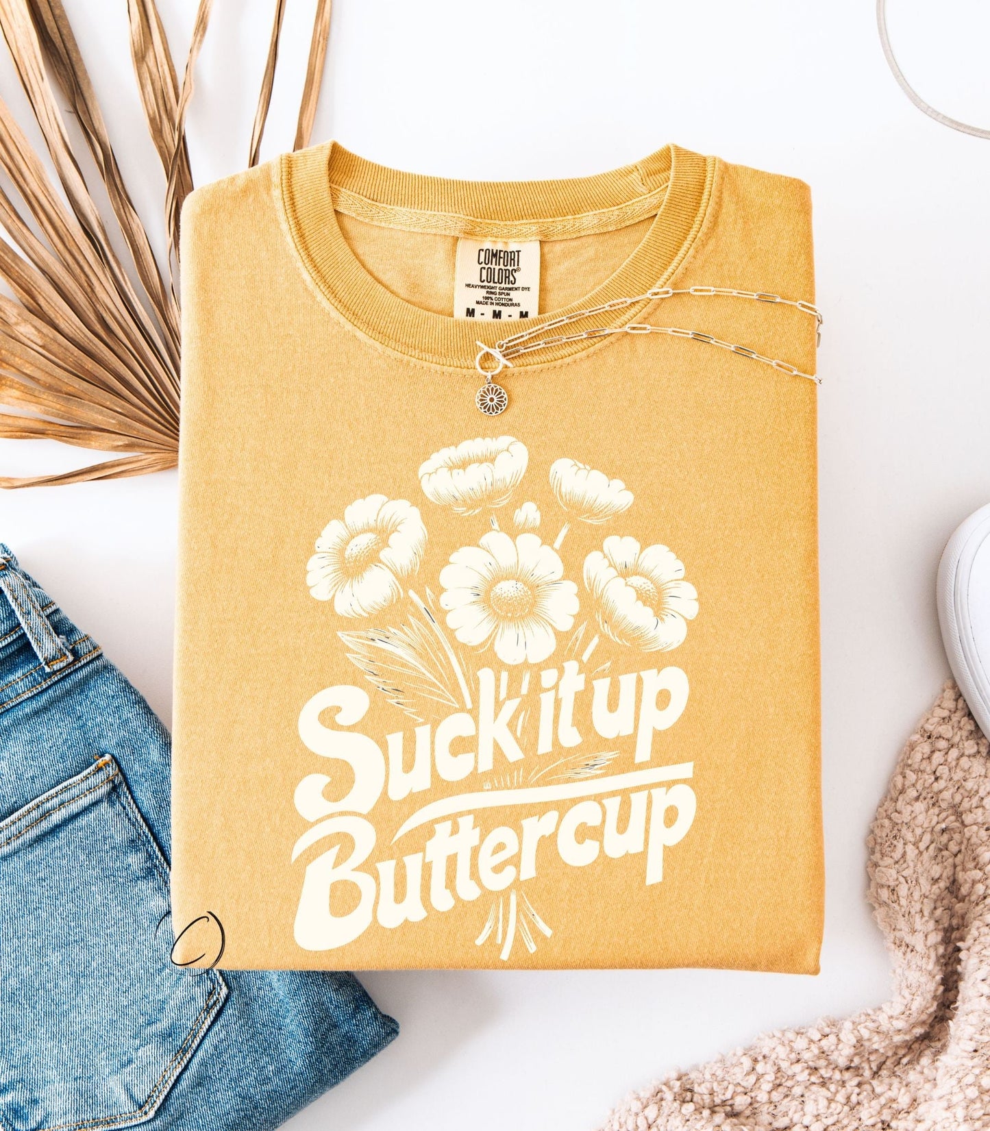 Buttercup Floral Graphic Tee