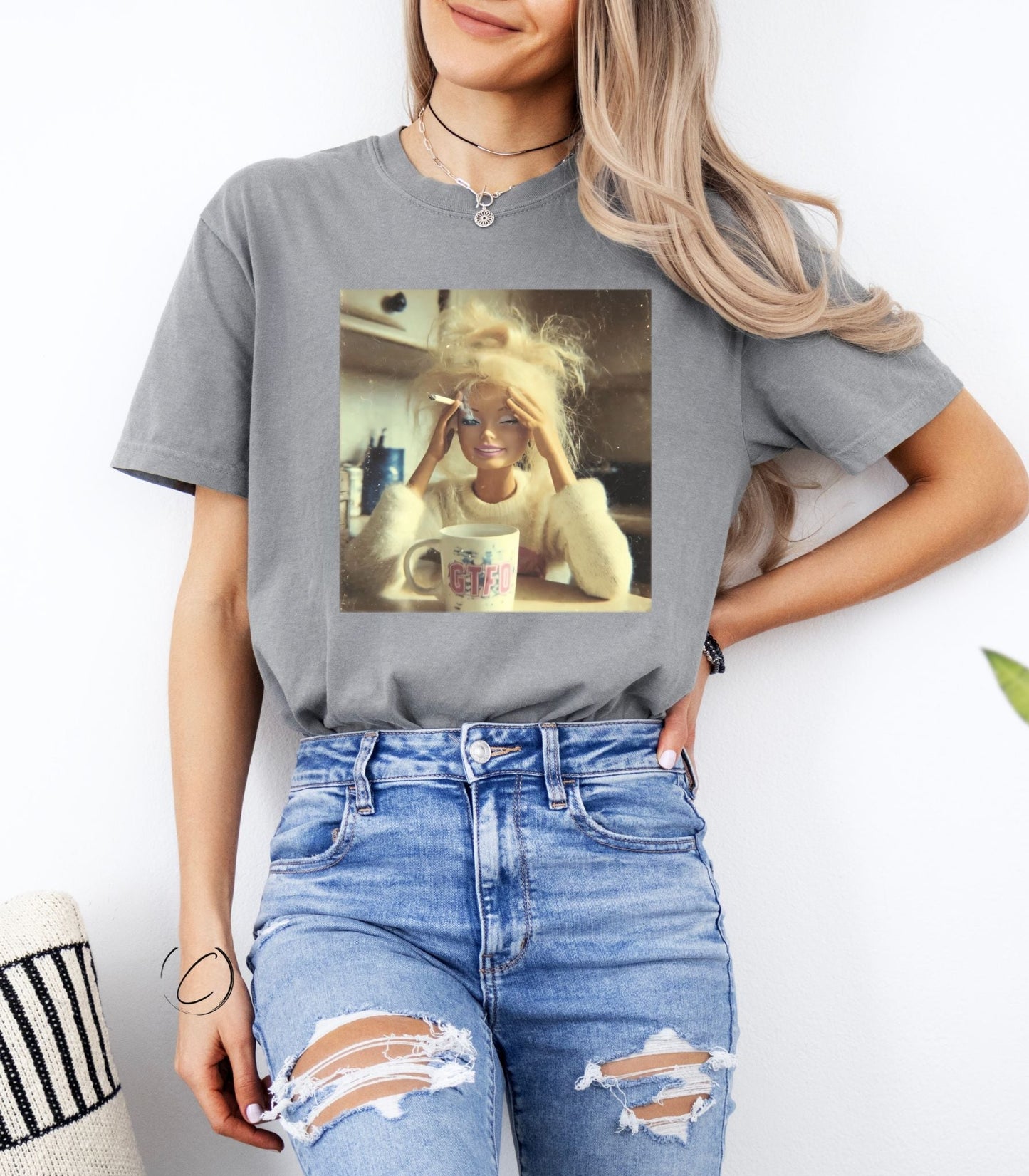 Had Enough Doll Face Graphic Tee