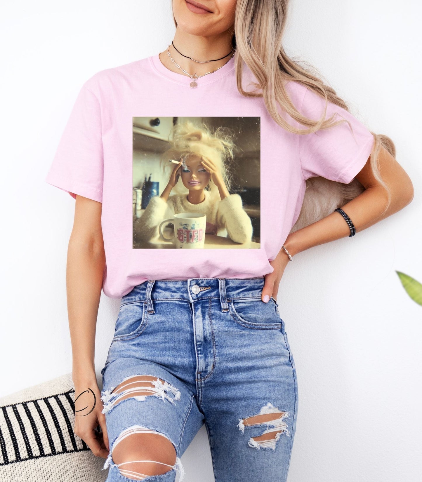 Had Enough Doll Face Graphic Tee