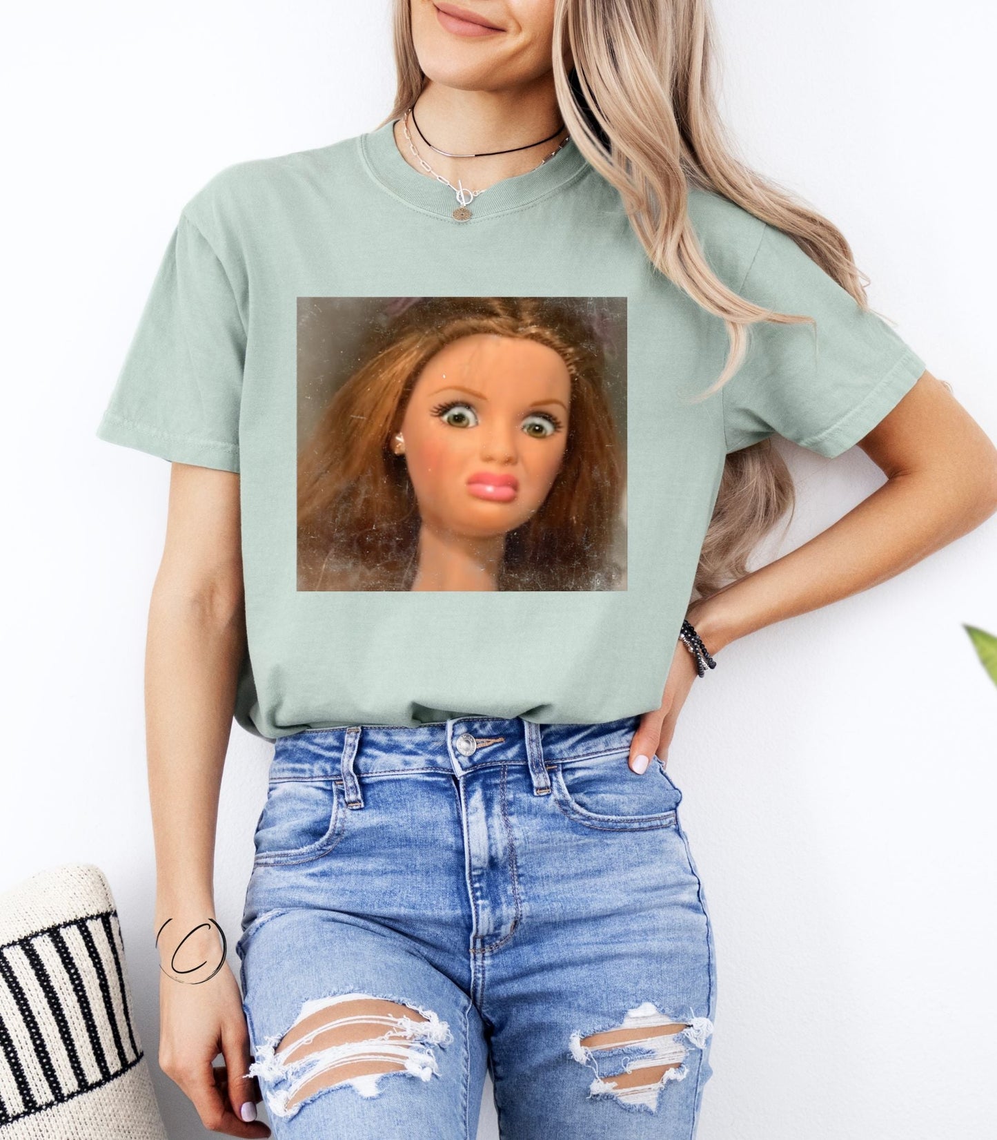 Eww Doll Face Graphic Tee