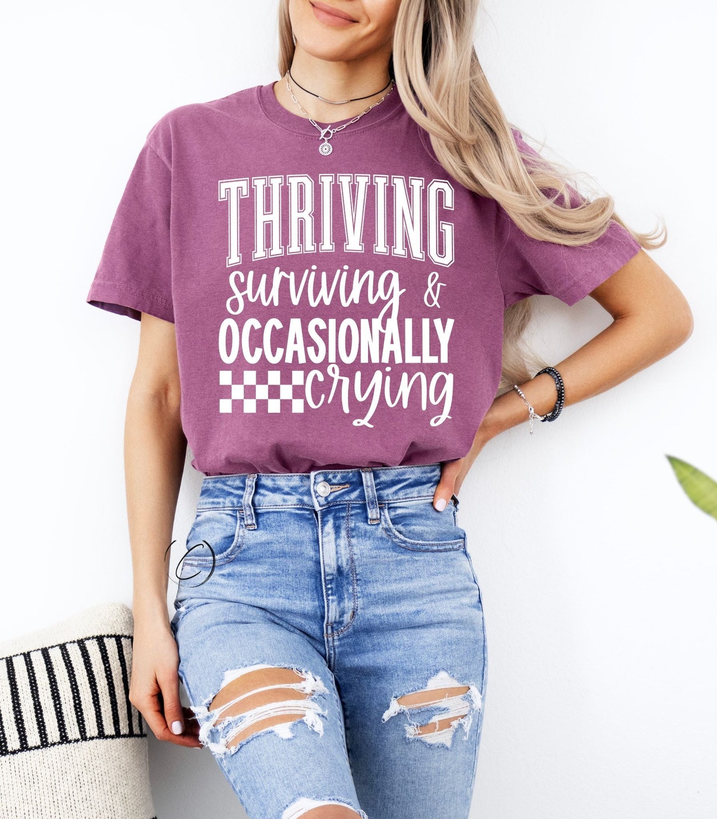 Thriving Surviving Graphic Tee