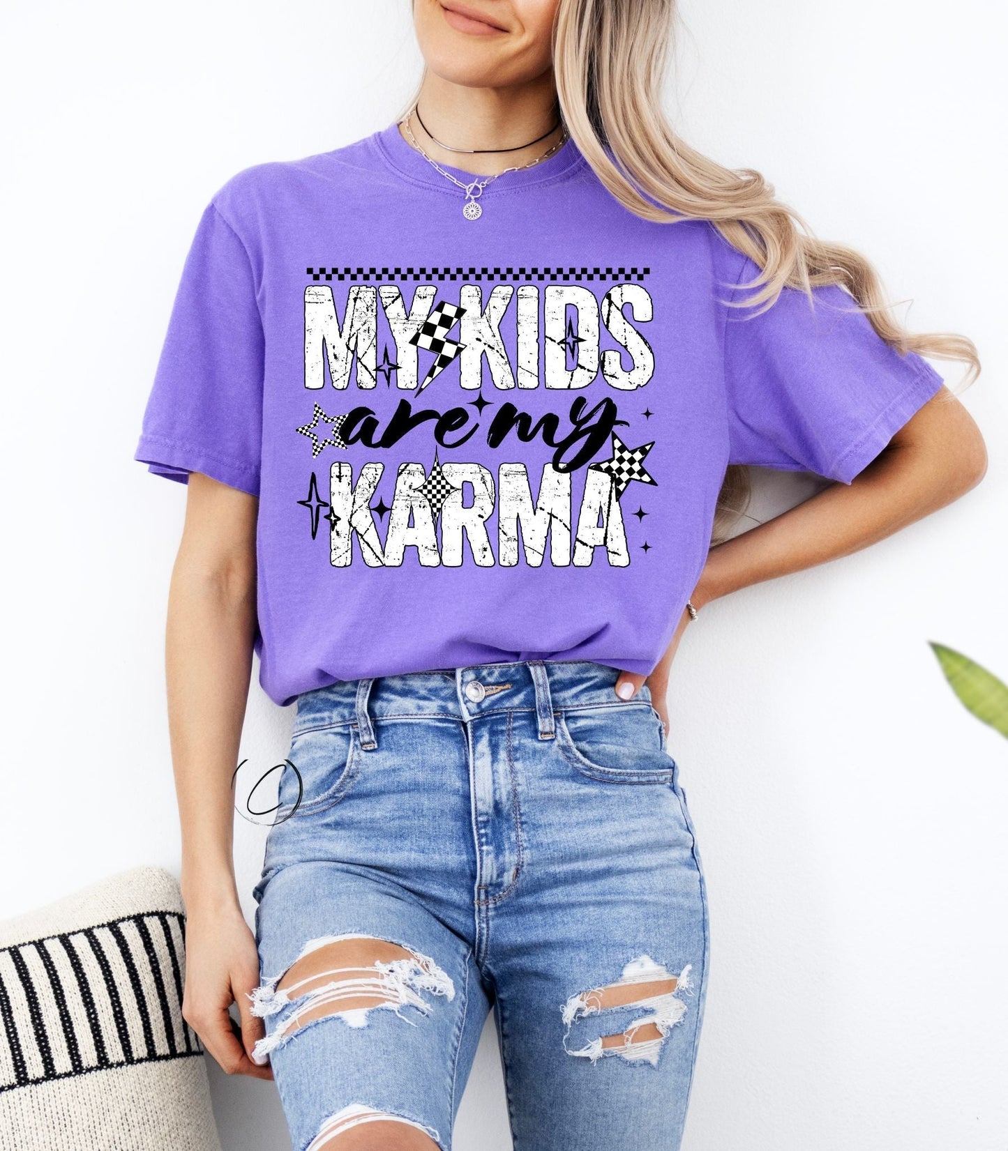 My Kids Are My Karma Graphic Tee