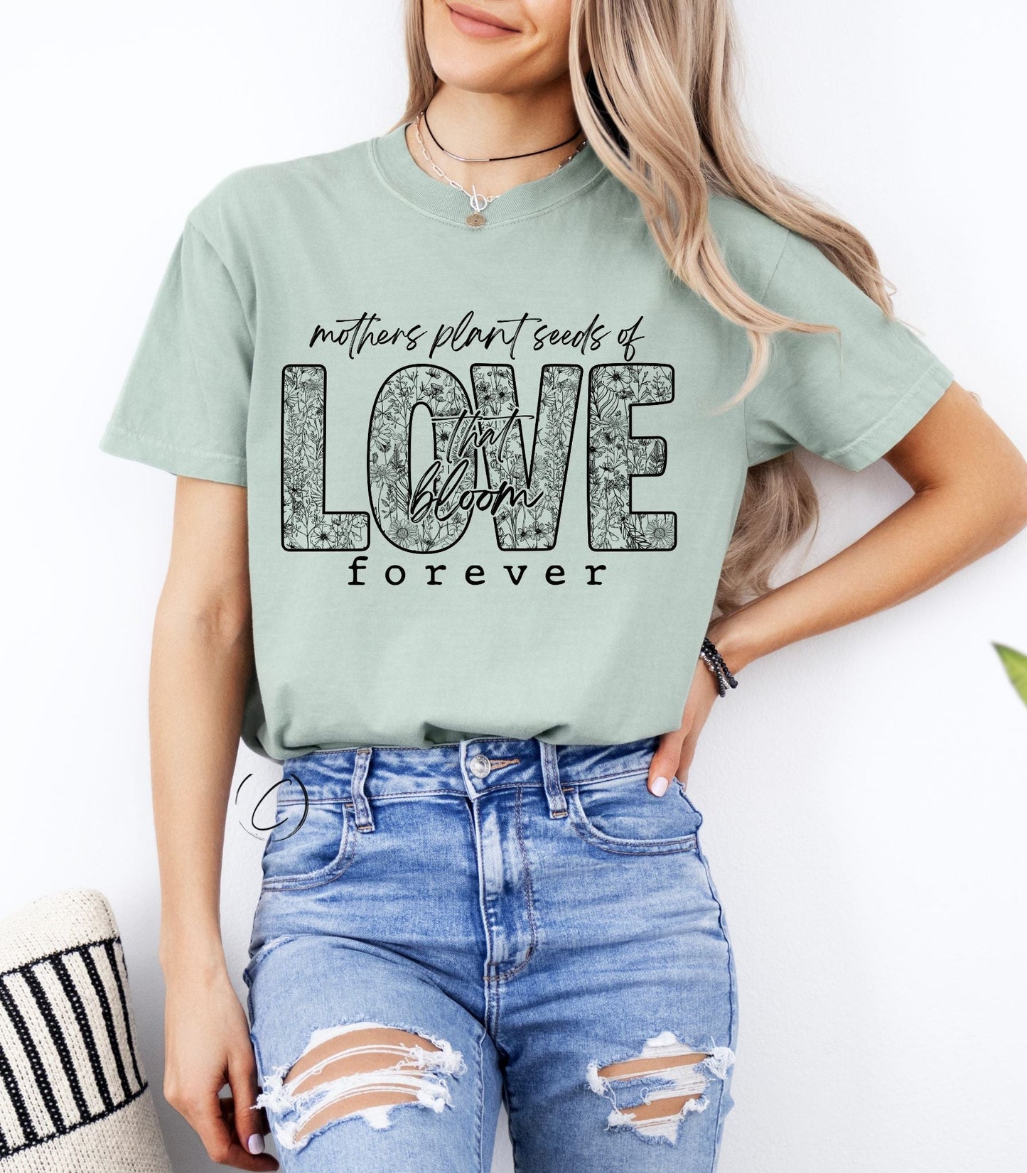 Love That Blooms Forever Graphic Tee