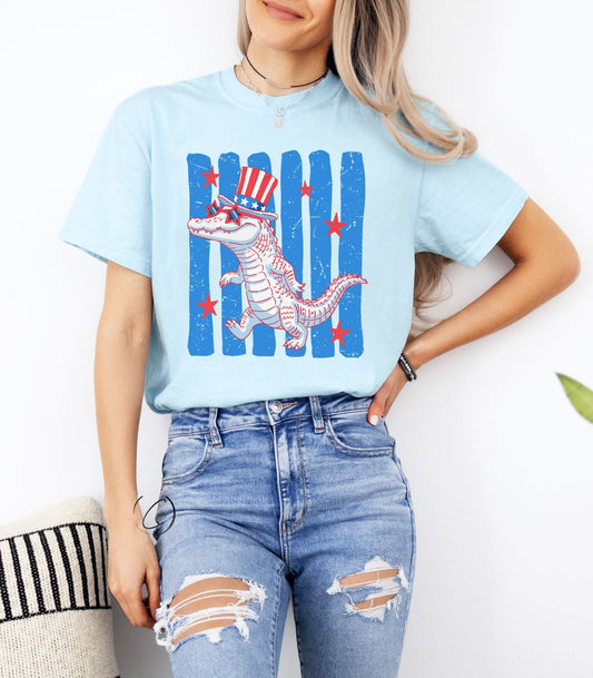 Later Gator Patriotic Graphic Tee