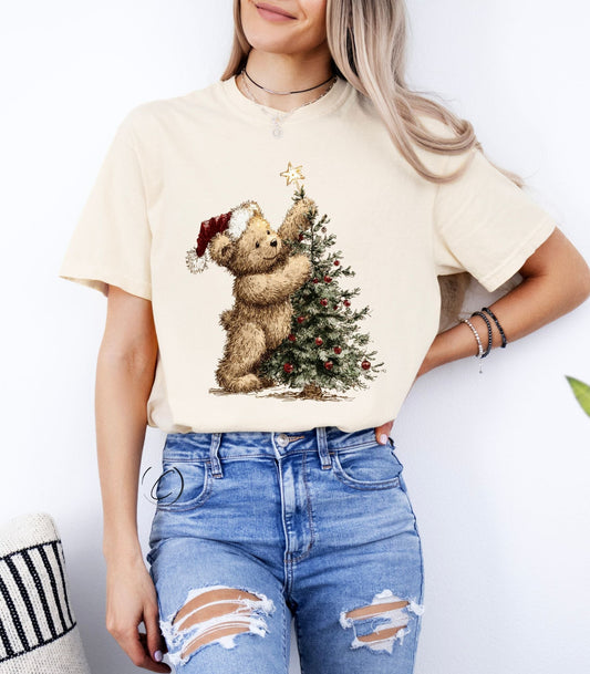 Christmas Bear Graphic Tee