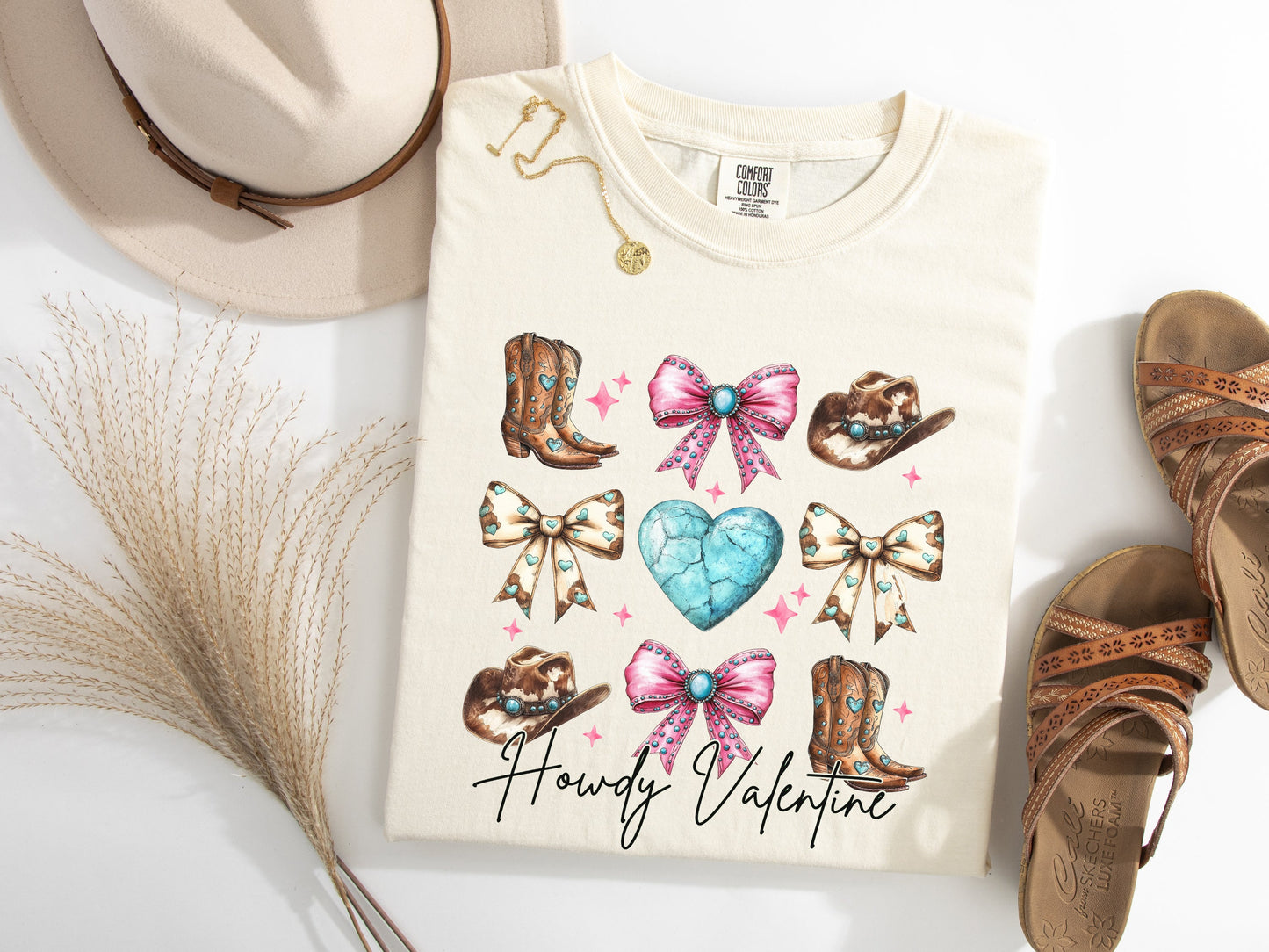 Western Howdy Valentine Graphic Tee