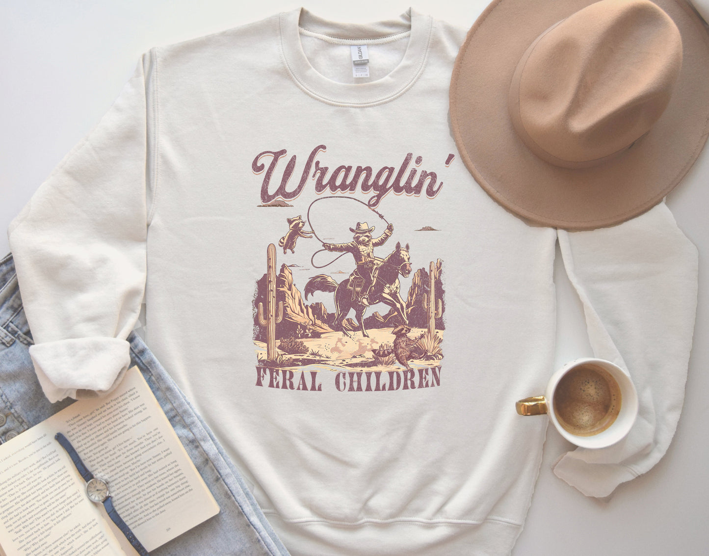 Wranglin' Feral Children Sweatshirt